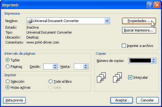 COMO IMPRIMIR EN EXCEL 